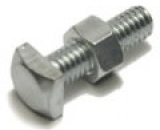 Parafuso para Terminal de Cabo Bateria com Porca Sextavada