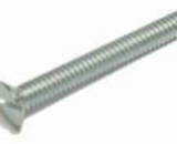 Parafuso Rosca Máquina Cabeça Chata para Caixa de Luz