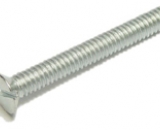 Parafuso Rosca Máquina Cabeça Cilíndrica com Fenda Simples